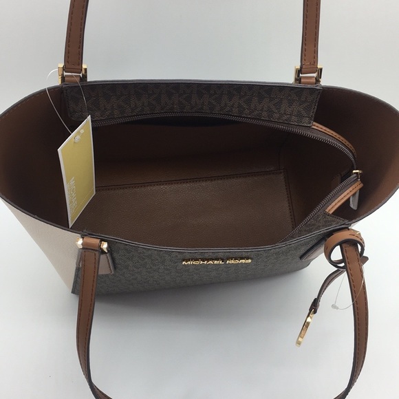 MICHAEL KORS KIMBERLY SM BONDED TOTE LT CRM MULTI - Picture 9 of 9